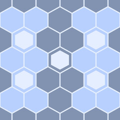 Grey tiles seamless geometric pattern vector illustration 