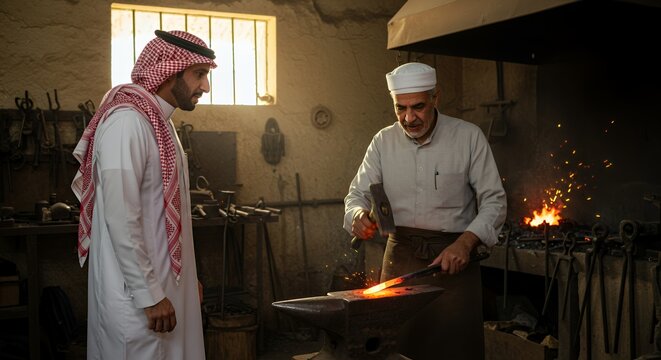 Master Craftsman Forges Tradition, Passing Skills to a New Generation.