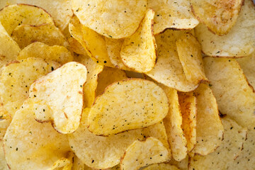 potato chips background