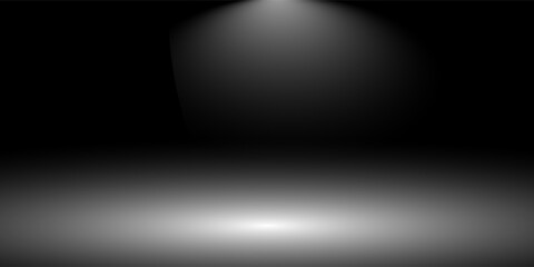 Black, dark and gray abstract cement wall and studio room , interior texture for display products. wall background.