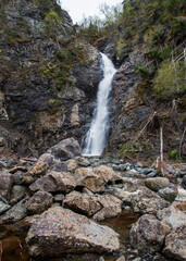 Copper Mine Falls near York Harbour in Newfoundland