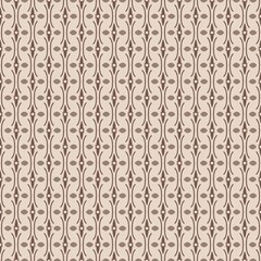 Abstract vintage seamless vertical pattern with hand-drawn flowers, perfect for wallpaper or textile design