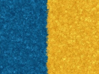 Fototapeta premium Abstract textured background with a split design featuring blue and gold tones; perfect for website headers, social media, or print projects.