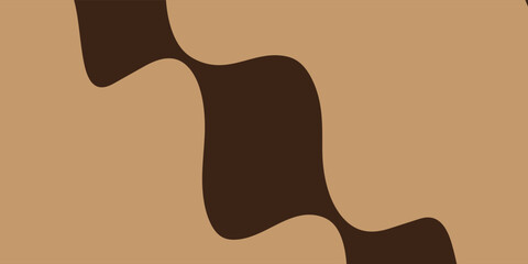 Modern wave layered vector background illustration
