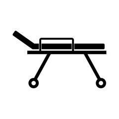 stretcher icon isolated sign symbol, trendy style illustration for web and app..eps