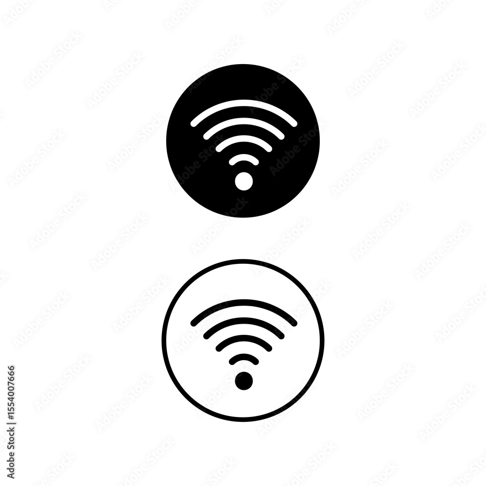 Poster wifi vector image, simple , logo wifi vector on white background..eps