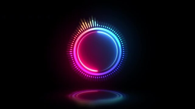 Music equalizer, for music party, 4k footage