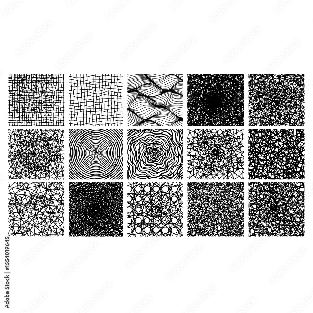 Poster abstract line art patterns seamless vector background textures designs black and white geometric bac