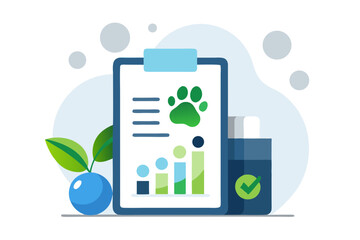 carbon footprint report eco print data icon