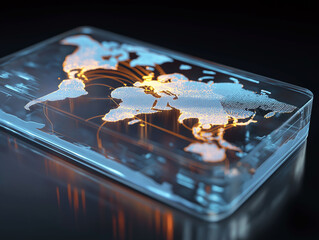 Network security architect firewall encryption technology. Infrastructure strategy technology. Hybrid infrastructure network map overlay image