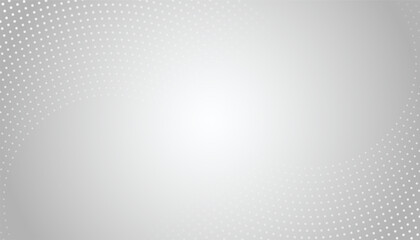 Abstract white background with gray dynamic curve. Vector illustration