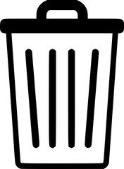  Trash Can Delete Outline Icon