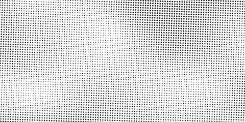 Dotted halftone gradient texture. Vanishing polka dot background simple