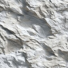 Close-up of a rough, textured, light-grey stone surface