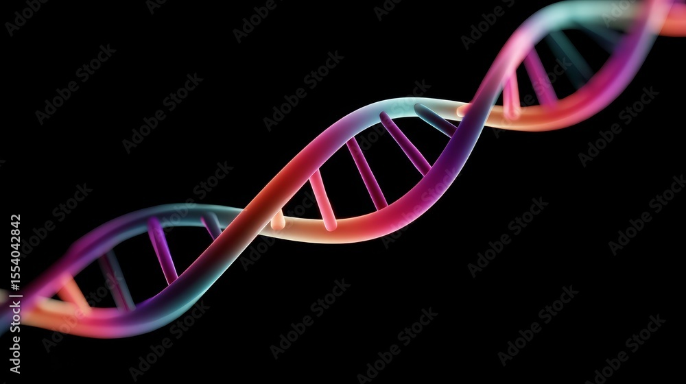 Poster unraveling the secrets of dna, a deep dive into the double helix structure and genetic code