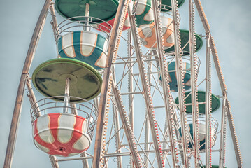 ferris wheel at night