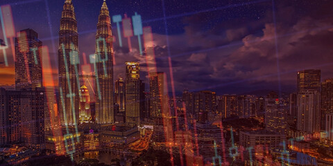 hong kong skyline at sunset sydney skyline at night