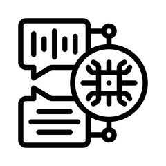 NLP line icon