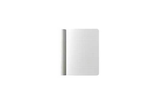 Blank notebook,outline, bullet, highlight, organize, schedule, cloud, isolated on white background png