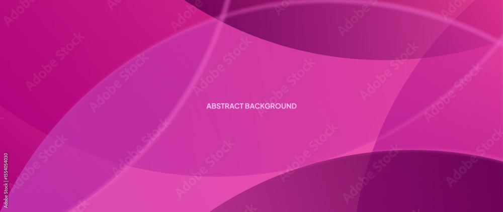 Poster pink abstract background with 3d abstract geometry objects. vector template for digital lux business