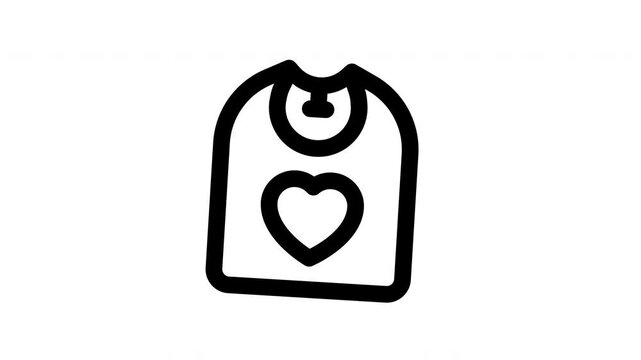 bib minimalist line animation