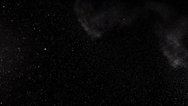 Abstract Dark Space Scene with Twinkling Stars in Night Sky for Adobe Stock Photo Backgrounds