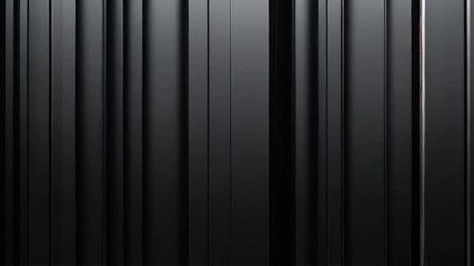 Abstract black background with vertical lines, a minimalist and modern design - Powered by Adobe