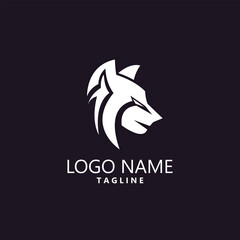 linx fox logo design vector