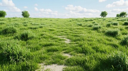 Serene Grassland Path