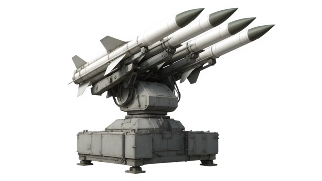 Surface-to-Air Missile Defense Interceptor Vehicle PNG