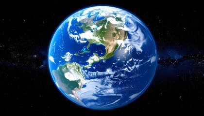 Obraz premium Earth from space