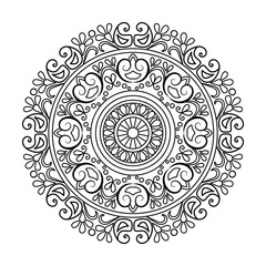 Deep Bloom Maze Representing Zen Peace