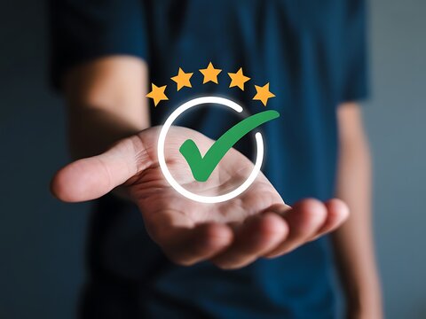 Achieve Five-Star Quality  Tips for Exceptional Customer Service and Product Excellence.  Boosting Ratings & Reviews for Success