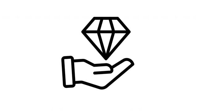 value minimalist line animation
