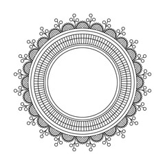 Garden Flow Mandala for Inner Focus