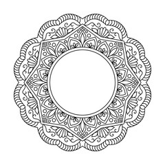 Labyrinth of Graceful Floral Balance