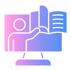 video Gradient icon