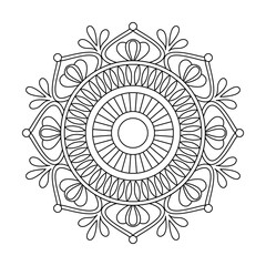 Nature Mandala Representing Bloom Energy