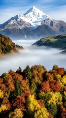 Autumn's Embrace, Mountain Majesty
