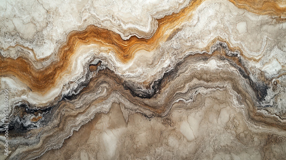 Poster an overhead shot of a patterned slab with warm, neutral colors. great texture or backdrop for any pr