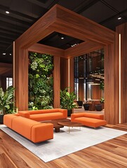 Warm Wood, Verdant Walls