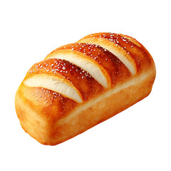 Delicious loaf of freshly baked bread.