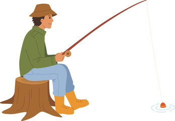 Man Fishing

