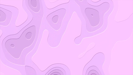 Abstract Pink Topographic Map with Contour Lines and Shaded Relief Effect for Backgrounds light pink