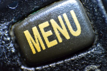 A macro close-up of a black 