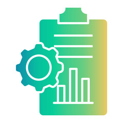report Gradient icon