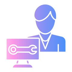 avatar Gradient icon