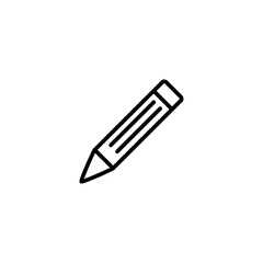 pen edit icon isolated sign symbol vector, simple trendy style illustration for web and app..eps