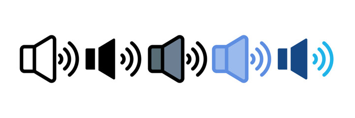 Speaker Icon Element For Design