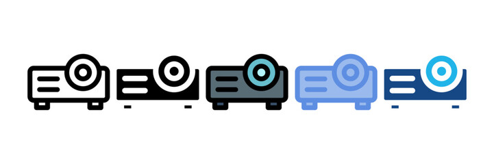 Projector Icon Element For Design
